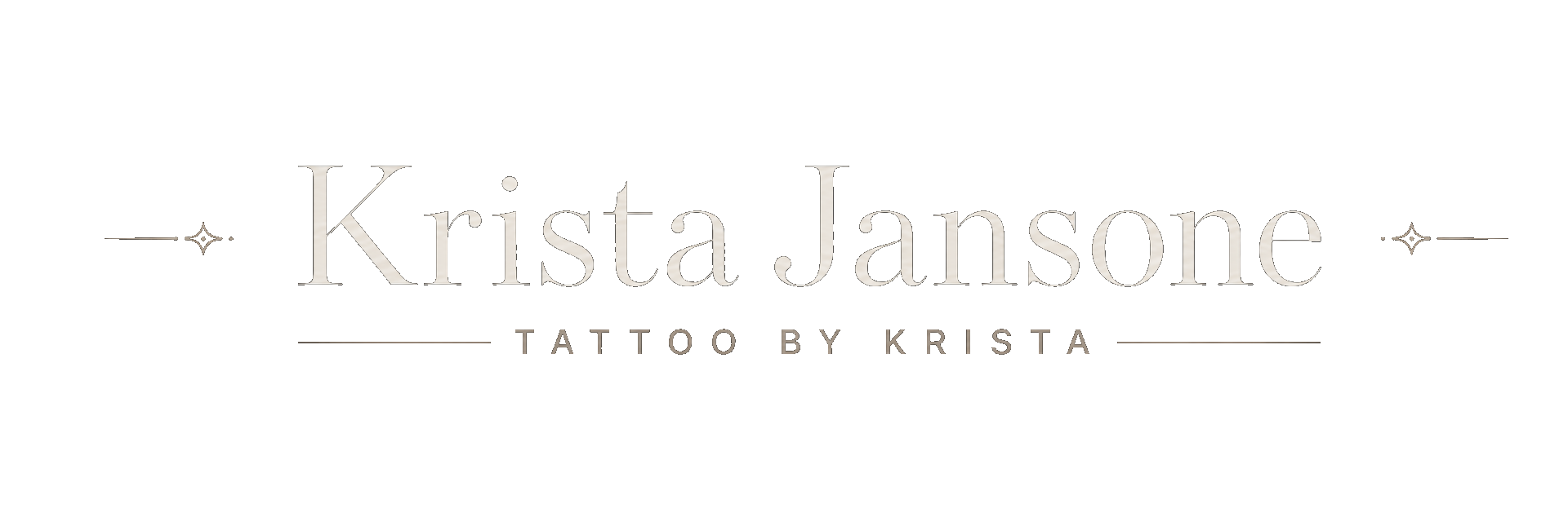 Krista Jansone Tattoo logo